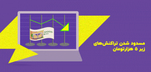 مسدود شدن تراکنش های بانکی زیر 5 هزار تومان